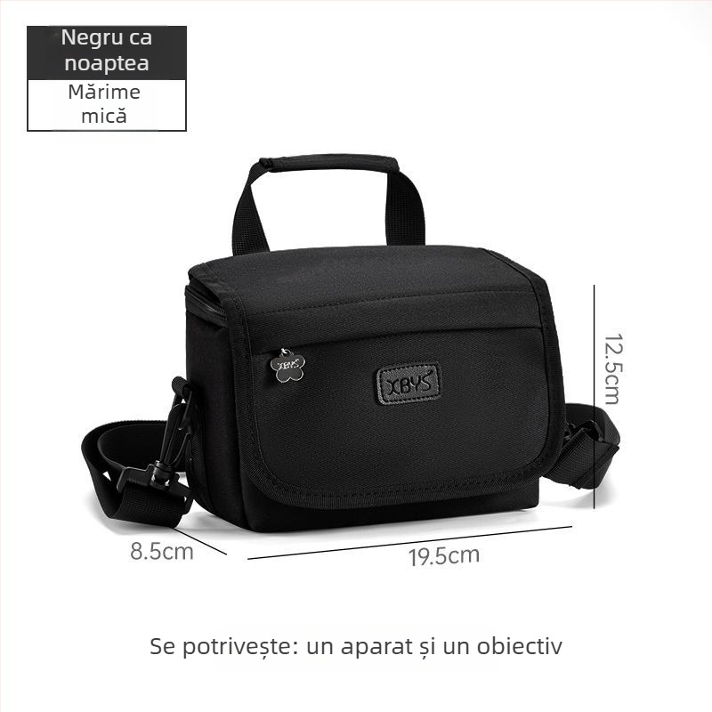 Geantă pentru cameră din PU pentru camere mirrorless, stil geantă de umăr, depozitare acasă, lansare primăvara 2025