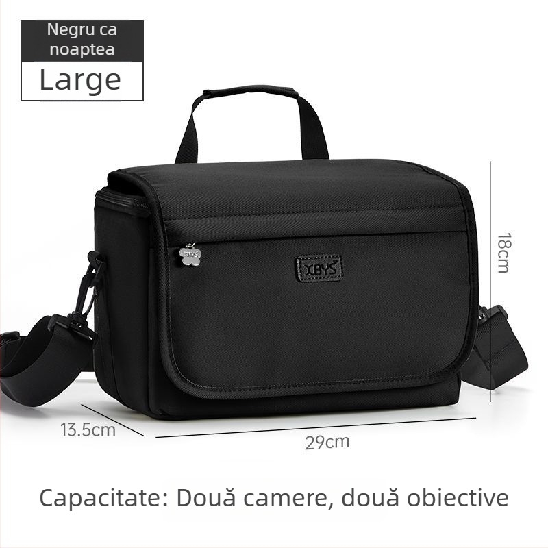 Geantă pentru cameră din PU pentru camere mirrorless, stil geantă de umăr, depozitare acasă, lansare primăvara 2025