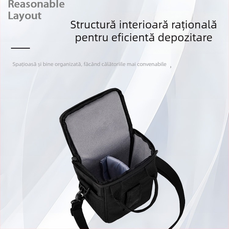Geantă crossbody pentru Canon G7X3, material Oxford, unisex, primăvara 2025