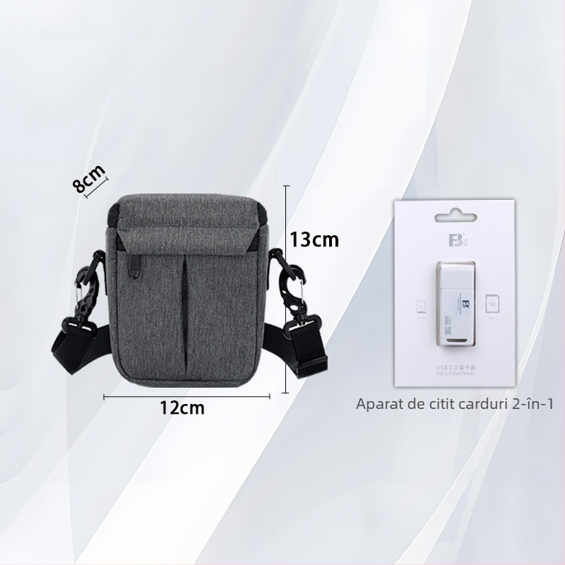 Geantă crossbody pentru Canon G7X3, material Oxford, unisex, primăvara 2025
