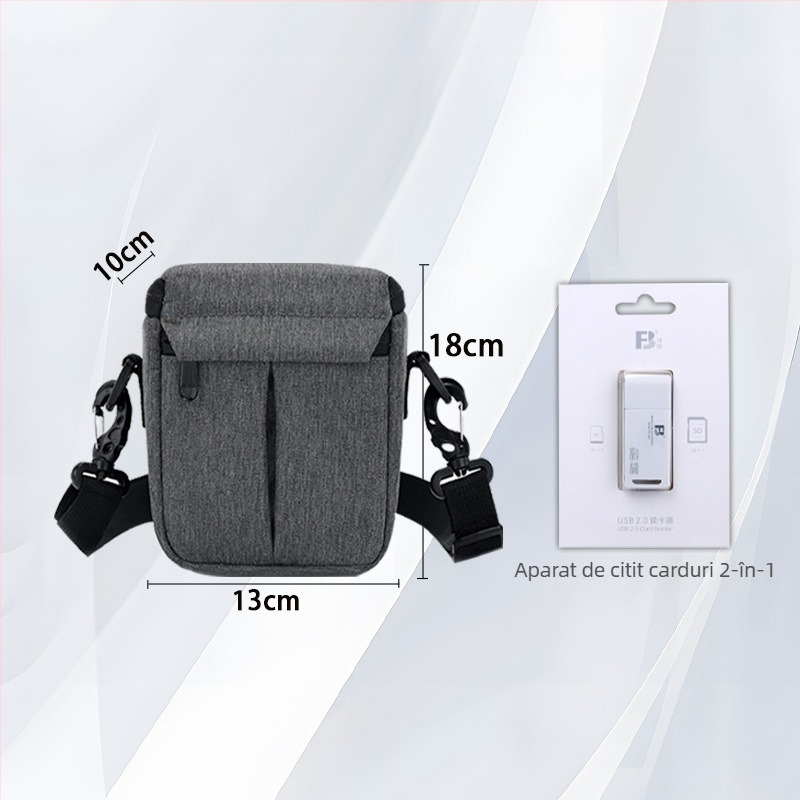 Geantă crossbody pentru Canon G7X3, material Oxford, unisex, primăvara 2025
