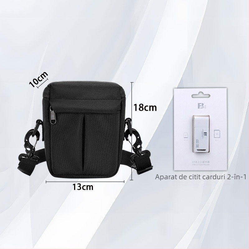 Geantă crossbody pentru Canon G7X3, material Oxford, unisex, primăvara 2025