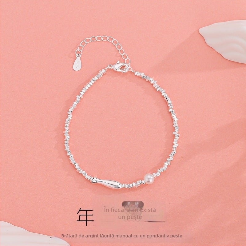 Yanoni Brățară din cupru pentru femei, design inspirat de Coreea, motiv animal, Vară 2025