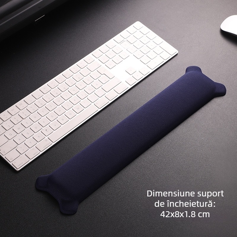 Padă de mouse mică, din textile, cu sprijin pentru încheietură, imprimare prin transfer termic, logo disponibil