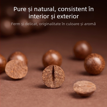 Brățară din mărgele de tămâie, stil vintage, manufactură manuală și semi-automatizată, Medicină Tradițională Chineză, cadou, lansare vară 2025