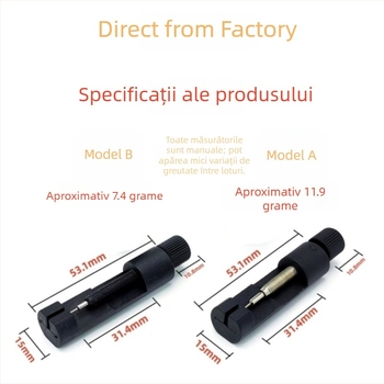 Unealtă de reglare și demontare a brățării ceasului – mini unealtă din oțel pentru eliminarea zalei (cutie 2000)
