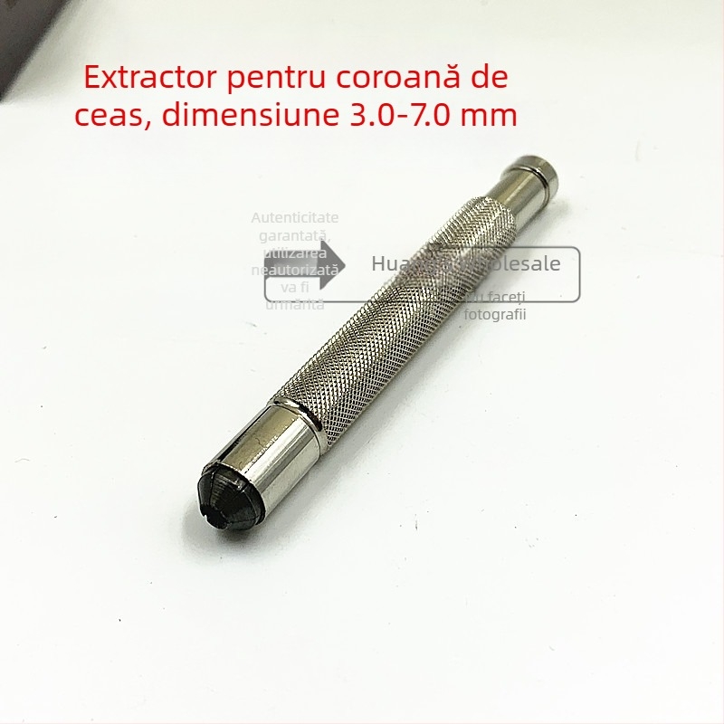Unealtă pentru reparat ceasuri – instrument pentru îndepărtarea coroanei și demontare, pachet de 100 buc., Oufan Shi, Fără import