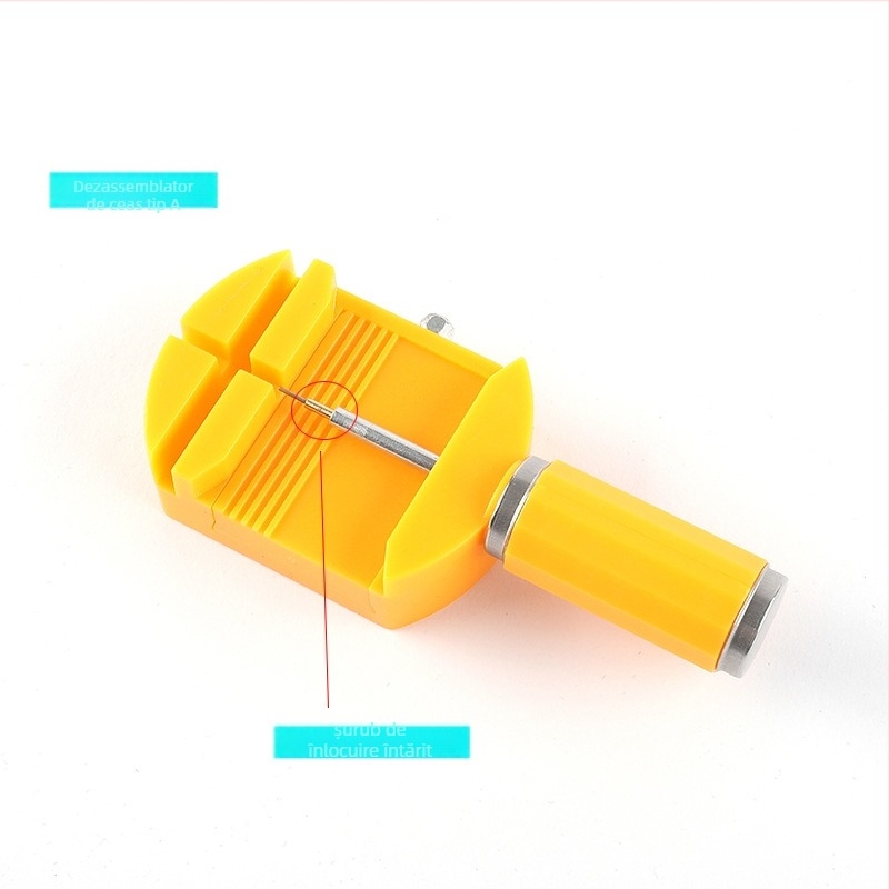 Unealtă multifuncțională pentru îndepărtarea și reglarea curelei metalice a ceasului – tăietor pentru brățară din oțel, 500 buc./ambalaj, marca Zheng Zhi Table Match, Primăvara 2023