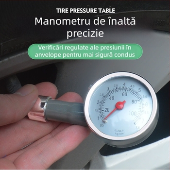Manometru de presiune a anvelopei – portabil, măsurare de înaltă precizie (220V, Marcă Unique)