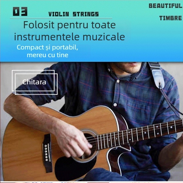 Alice tuner pentru instrumente cu 13 tuburi, reglaj prin gură și antrenament de auz, model A003A, metal+plastic, ambalat în cutie