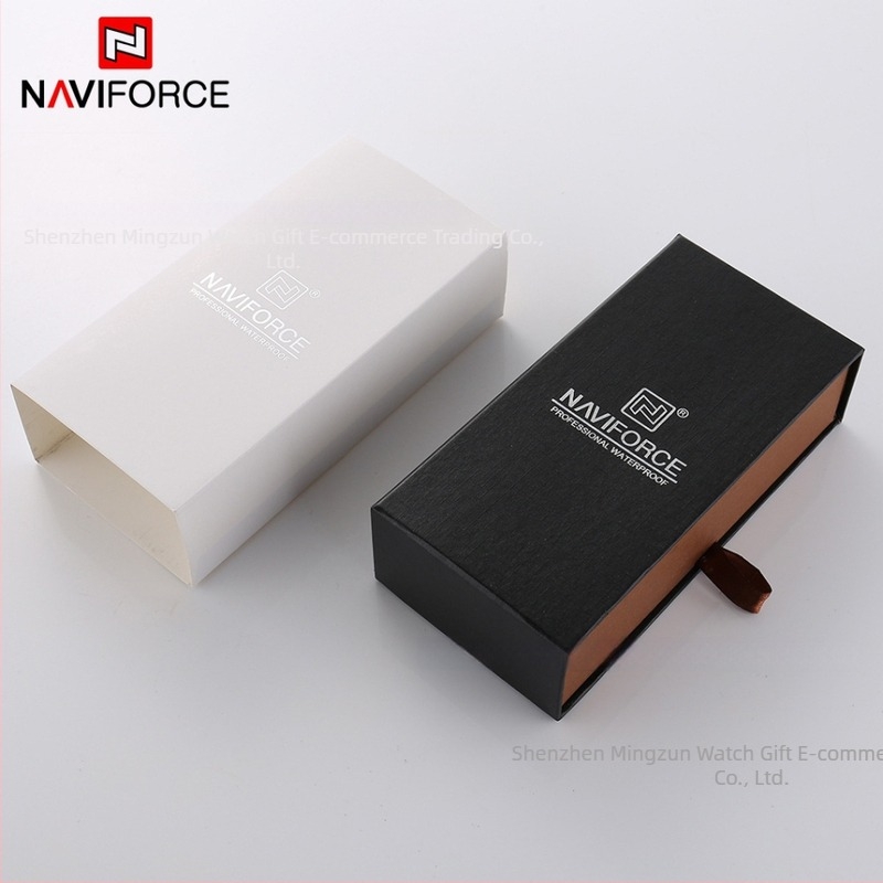 Cutie pentru ceas Naviforce Lingxiang – ambalaj 100 bucăți, Logo imprimat, Brand Naviforce/Leingxiang