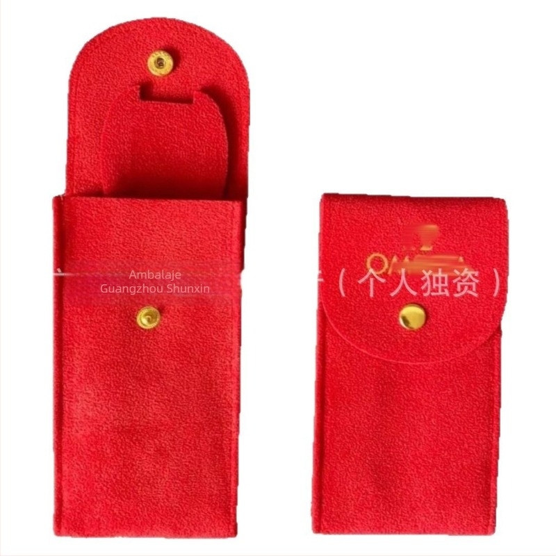 Geantă de depozitare pentru ceasuri, material flanel-velur, ambalaj în cutie, model replicat velur, husă de călătorie portabilă, origine China