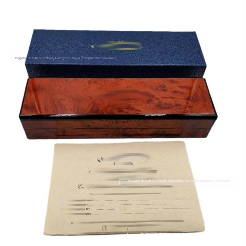 Cutie pentru ceasuri Frank – suport de afișare premium pentru ceasuri quartz și mecanice, în stoc disponibil, model Frank, ambalaj nou