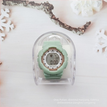 Ceas astronaut cu cadran spațial, ceas digital electronic pentru copii și elevi (Mișcare: electronică; Afișaj: numere; Rezistent la apă; Noctilucent; Carcasă: plastic)