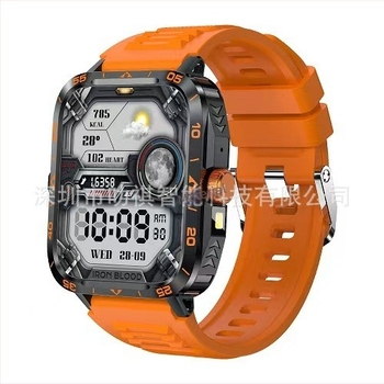 Ceas inteligent cu monitorizarea ritmului cardiac, monitorizarea somnului, detectarea oxigenului din sânge, numărătoare de pași și apeluri Bluetooth