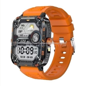 Ceas inteligent cu monitorizarea ritmului cardiac, monitorizarea somnului, detectarea oxigenului din sânge, numărătoare de pași și apeluri Bluetooth