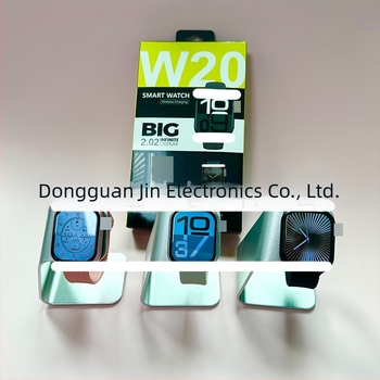 Smartwatch W20 Series 11 – Apeluri Bluetooth, Monitorizare ritm cardiac în timp real, Ecran TFT, Rezistent la apă pentru uz zilnic, Încărcare wireless