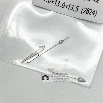 Set de ace pentru ceas, trei ace, compatibil cu mecanismul 2824, 111 bucăți într-o cutie, lansare vară 2021.