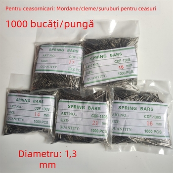 Pinuri de ștanțe pentru curea ceas – știfturi din oțel, ax de conectare; Origine Guangdong; Fără import; Piețe principale: Altele; Listare: Iarna 2023