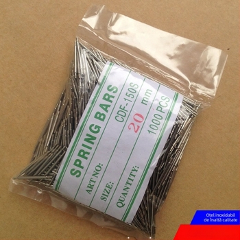 Pin arc din oțel inoxidabil 304, diametru 1,5 mm, ambalaj 1000 buc.