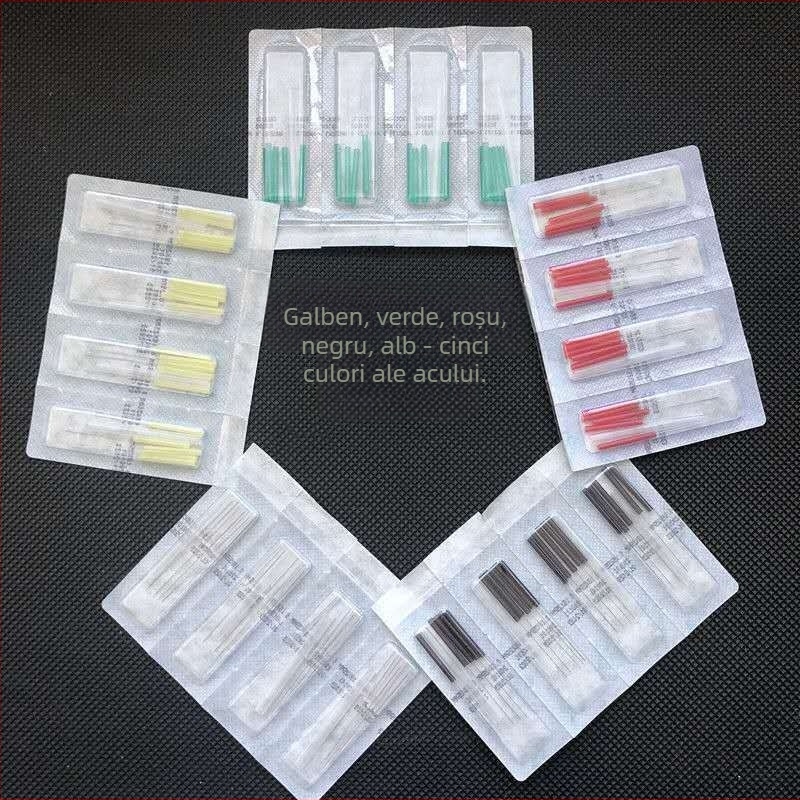 Ace de acupunctură – Yunlong marcă, oțel inoxidabil de calitate medicală, de unică folosință, 500 de bucăți.