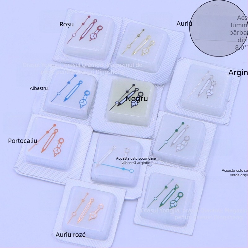 Aceste ace luminoase pentru ceasuri cu trei ace, compatibile NH35/NH36 — înlocuire acelor de oră, minut și secundă