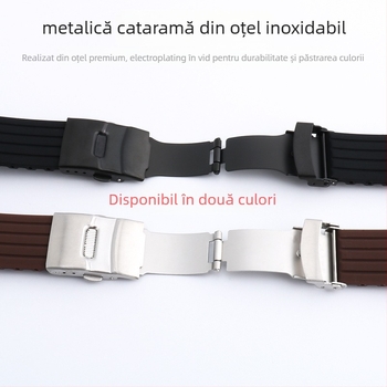 Brățară de ceas din silicon - universală pentru toate stilurile, stil urban modern, colecție de iarnă 2023