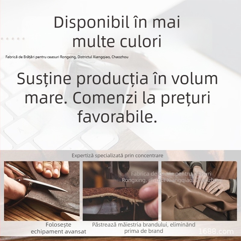 Curea pentru ceas – Pânză canvas; Rongxing Watchband; Iarna 2023; 2000 buc.