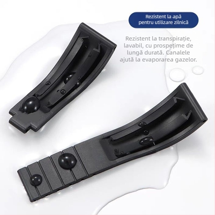 Curea de ceas din cauciuc pentru Seiko Water Ghost Yacht Explorer – tf, toamnă 2025, stil lux ușor, urban de deplasare