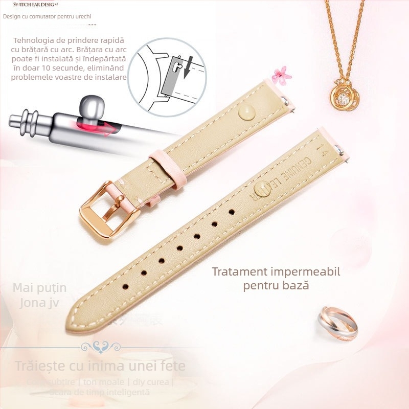 Bratara pentru ceas din piele naturala - unisex | Stil universal, stil urban fashion | Vara 2024