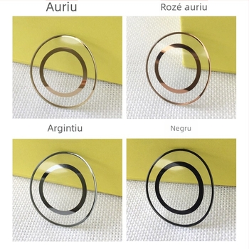 MINGSWEAR cristal de ceas din sticlă minerală, formă ovală de tip chips de cartofi, cu punți duble, accesoriu pentru repararea ceasurilor, 1 bucată, Iarnă 2024