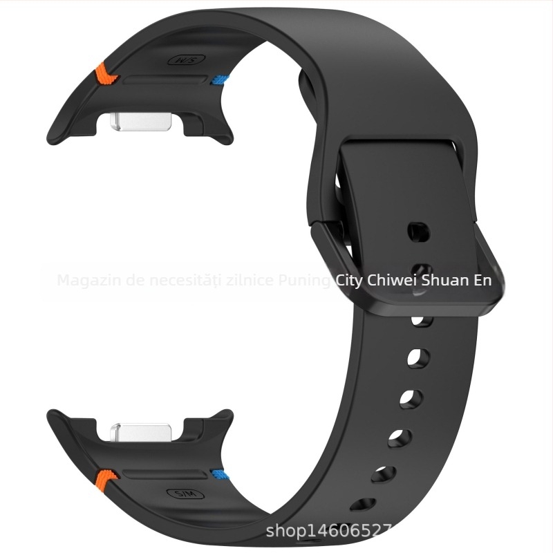 Brțară silicon Samsung Watch8, stil modern, cusături plate, dimensiuni ale interfeței personalizate, cataramă cu știft