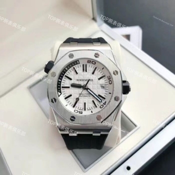 AP15710 Ceas mecanic automat pentru bărbați — Miota japoneză, iluminare în întuneric, calendar, spate transparent, carcasă din oțel inoxidabil