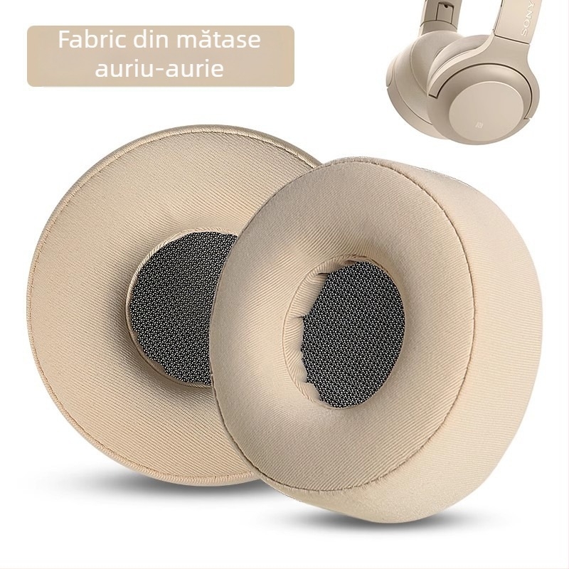 Carcasă din piele sintetică pentru căști Sony WH-H800, piele sintetică, confortabilă și moale, mostre personalizabile