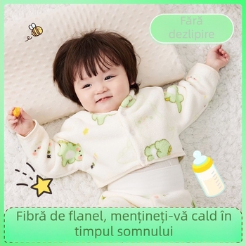 Șal pentru copii cu mâneci lungi, gros pentru toamnă-iarnă, protecție pentru umeri, cald