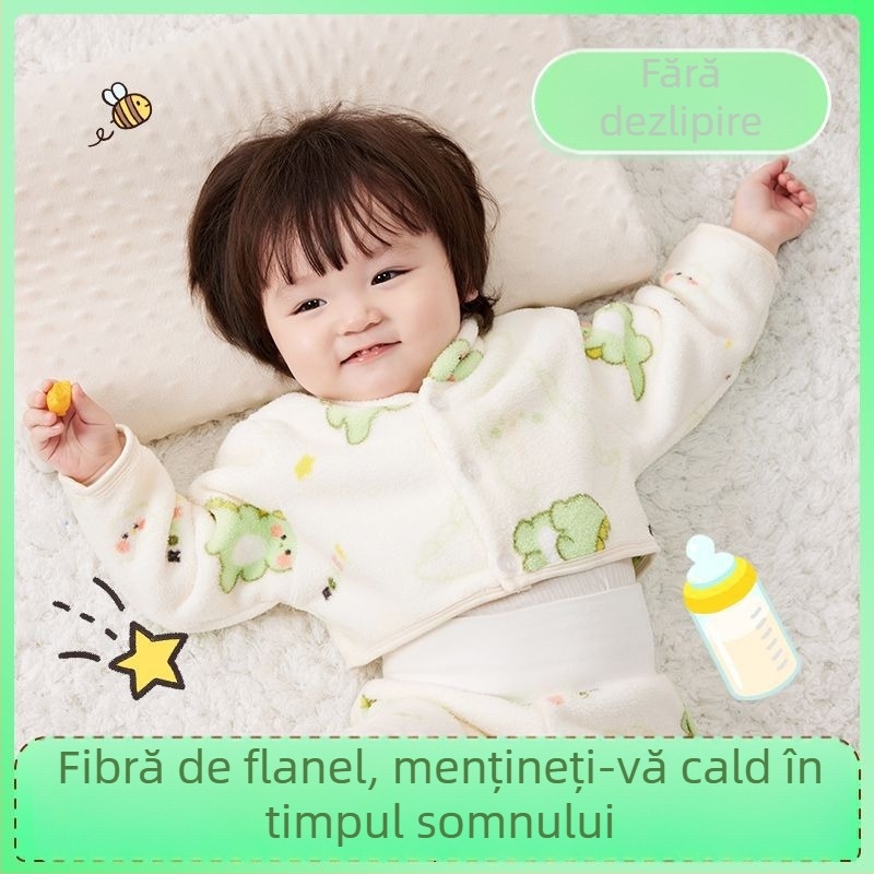 Șal pentru copii cu mâneci lungi, gros pentru toamnă-iarnă, protecție pentru umeri, cald