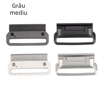 Conector metal pentru curea Garmin Fenix 6X Pro/5X, cap de eliberare rapidă, interfețe 20/22/26 mm, cataramă