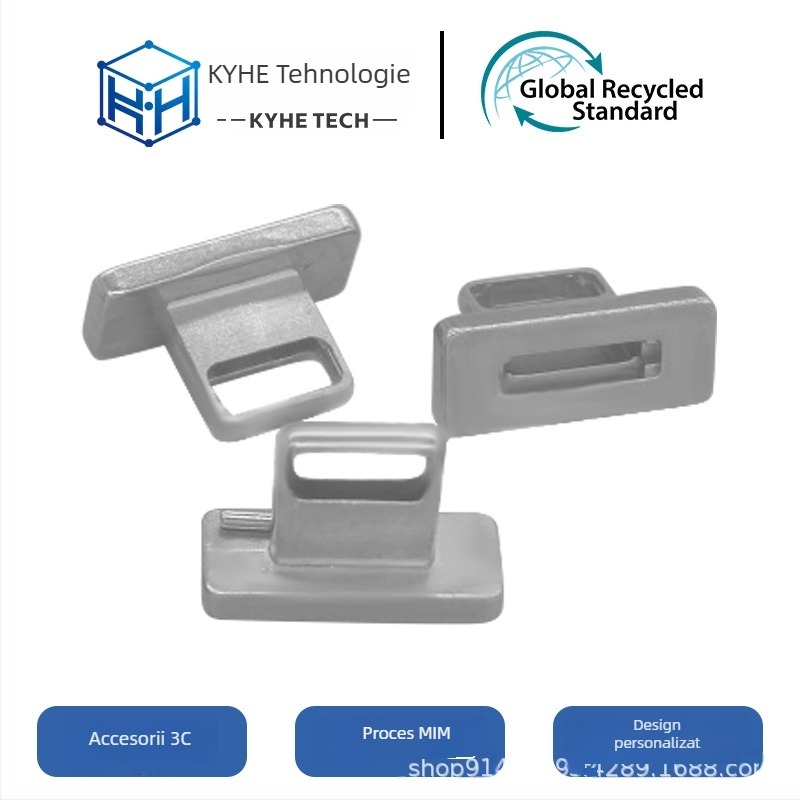 Brățară pentru ceas din metal, imprimată 3D din aliaj TC4 de titan, cu interfață specială personalizabilă și dimensiune a interfeței personalizabilă, conținut de titan personalizabil