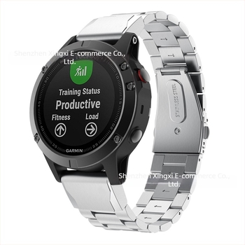 Brățară metalică cu eliberare rapidă pentru Garmin Fenix 7/6/7X/6S Pro — 88 g, lansat în 2019.