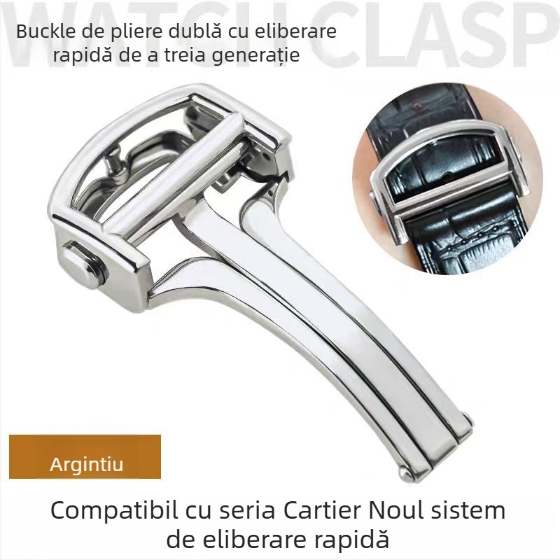 Inel inoxidabil - cataramă de curea pentru ceas cu eliberare rapidă, cataramă tip curea, 1000 bucăți per cutie, Toamnă 2021