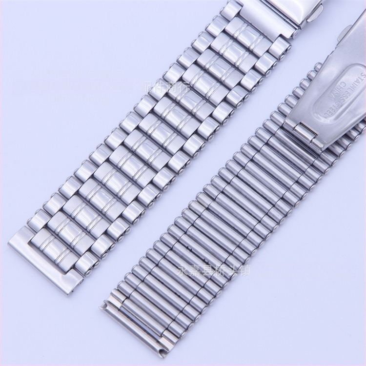 Ceas de mână din oțel inoxidabil, stil Tank, brățară unisex și cataramă pliabilă