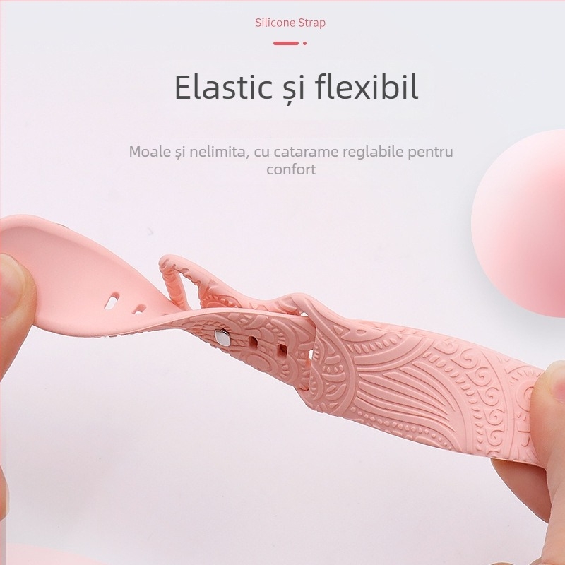 Brățară din silicon pentru Apple iWatch S10 — stil fashion, brand Chiyu supply chain