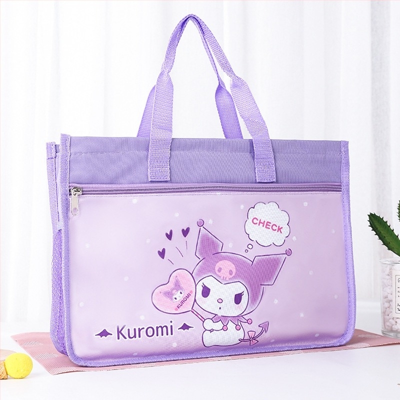 Toolesia geantă pentru elevi din plasă de nailon, design desen animat, fermoar