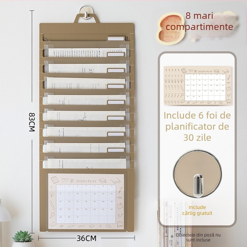 Geantă transparentă pentru fișiere, pliabilă, materiale de studiu, PP material, geantă cu șnur