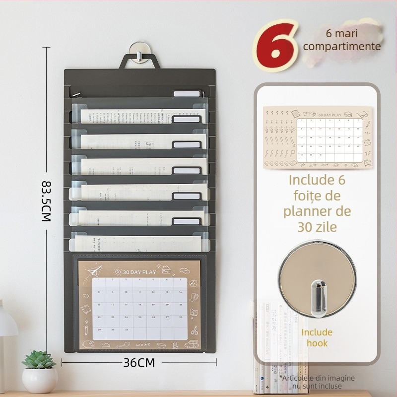 Geantă transparentă pentru fișiere, pliabilă, materiale de studiu, PP material, geantă cu șnur