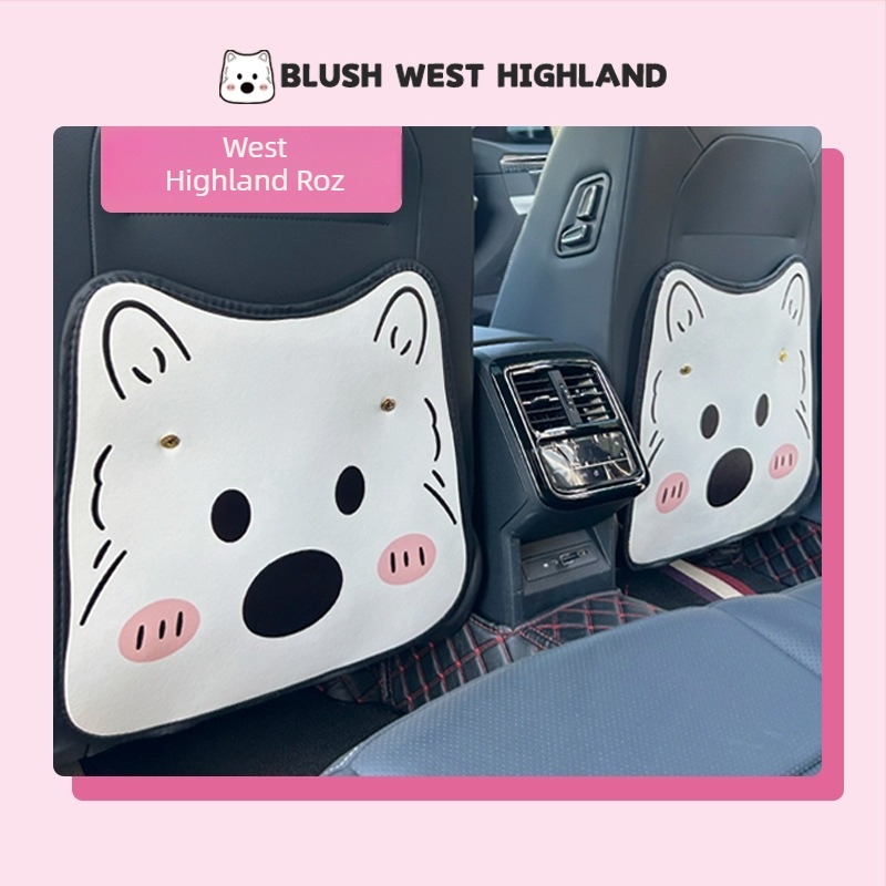 Protector pentru spătarul scaunului auto – piele, durabil, impermeabil, pentru toate anotimpurile, margini cusute