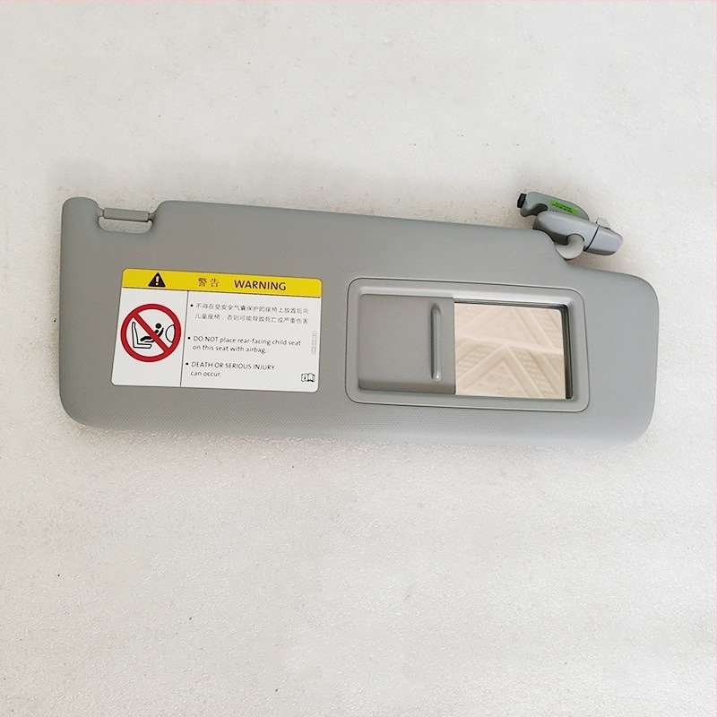 Oglindă HD pentru machiaj auto – fixare universală, montaj cu adeziv, stil simplu