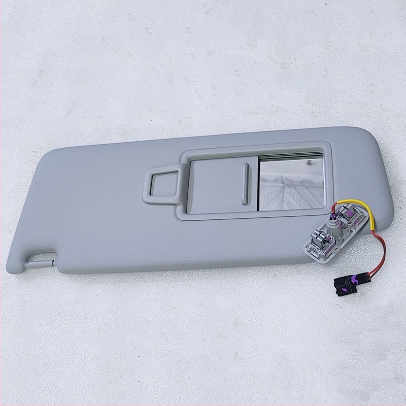 Oglindă HD pentru machiaj auto – fixare universală, montaj cu adeziv, stil simplu