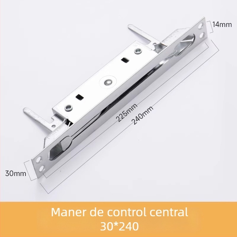 Încuietoare de ușă din oțel inoxidabil – Tip A, Model: Latch, Finisaj: tras prin fir, Stil: modern simplu