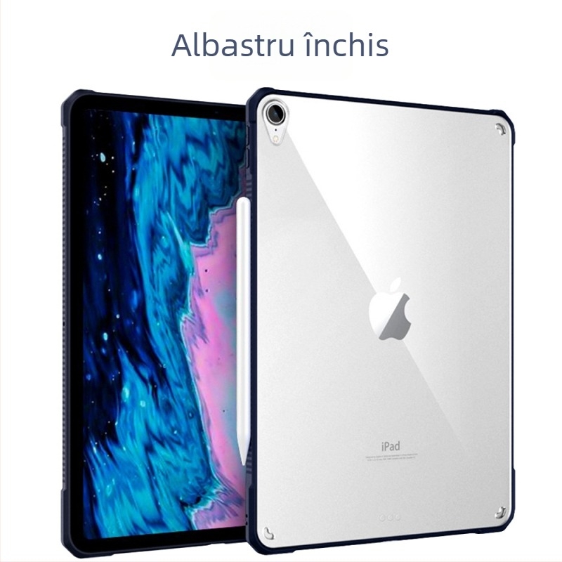 Carcasă protectoare PC pentru tablete Apple – carcasă rigidă, protecție împotriva căderilor, finisaj presat la cald, design simplu